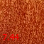 краска для волос Shot born to be colored 7.44 блонд интенсивно-медный